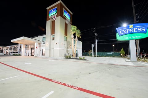 Property building, Night, Street view