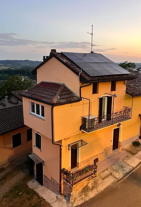 Property building, Sunset