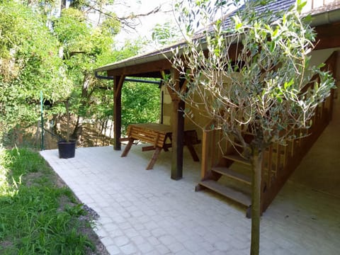 Property building, Patio