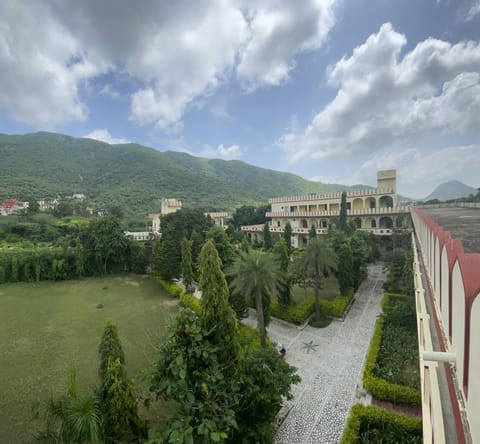 Property building, Natural landscape, Mountain view