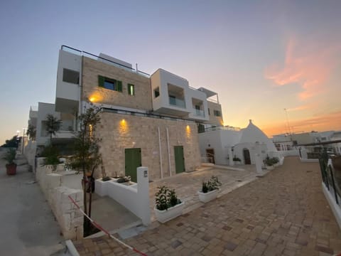 Property building, Sunset