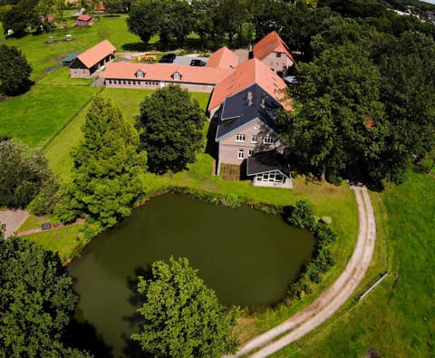 Property building, Spring, Day, Natural landscape, Bird's eye view, Garden