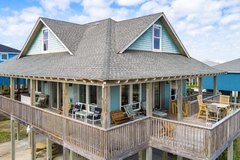 #JustAWavin' home House in Bolivar Peninsula