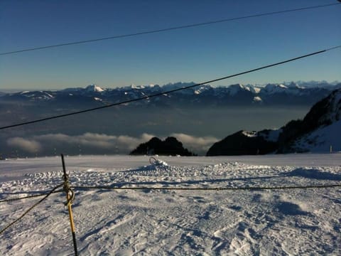 Day, Natural landscape, Winter, Mountain view