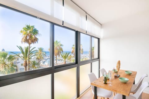 View (from property/room), Living room, Dining area, Sea view