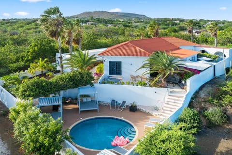 Property building, Garden, Balcony/Terrace, Swimming pool