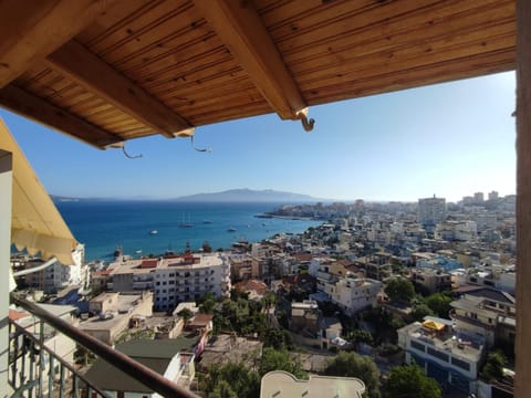 Bird's eye view, Balcony/Terrace, City view, Sea view
