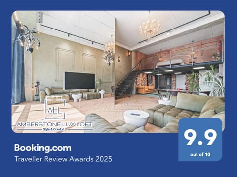 ALL - Amberstone Lux Loft Apartment in Klaipėda