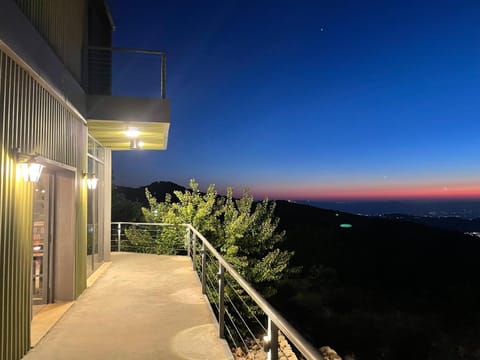 Property building, Night, View (from property/room), Balcony/Terrace, Sunset