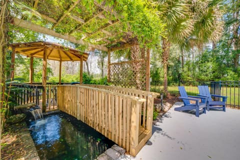 Stunning Valdosta A-Frame Home with Private Pool! House in Georgia