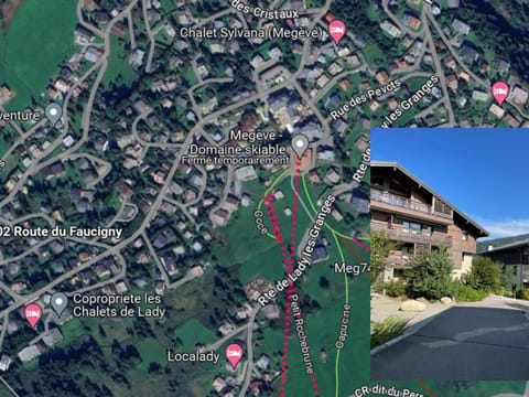 Penthouse à Megève avec piscine et animaux admis, 10 pers. - FR-1-569-83 Apartment in Megève