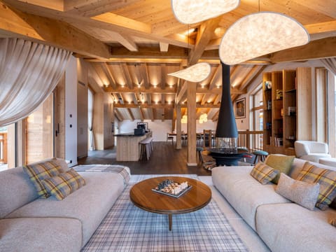 Chalet luxueux Courchevel 1300, 12 pers, jacuzzi, animaux admis, parking - FR-1-568-43 Chalet in Saint-Bon-Tarentaise