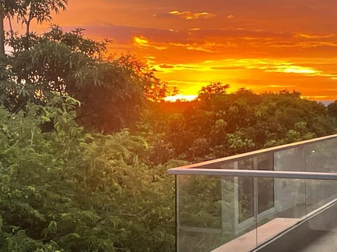 Day, Natural landscape, View (from property/room), Balcony/Terrace, Sunrise