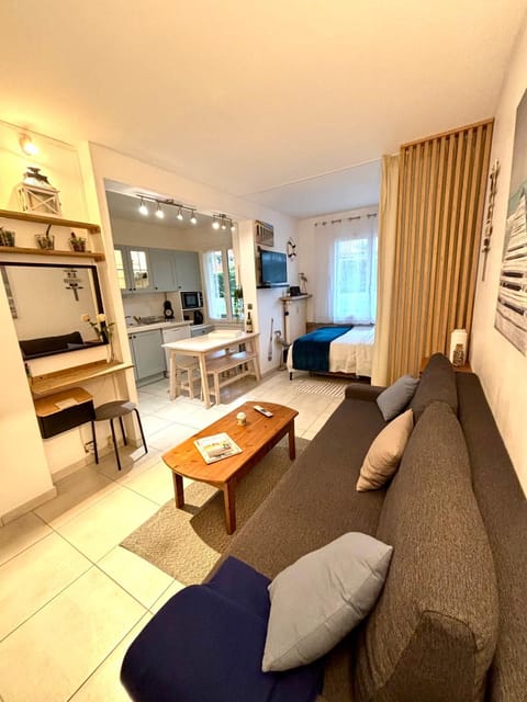 Superbe studio 2 à 4 pers, bord de mer, casino et centre ville Apartment in Deauville