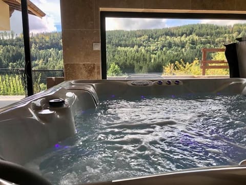 Natural landscape, Hot Tub, Mountain view