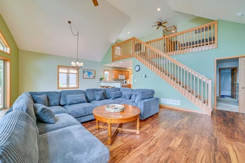 Waterfront Lake Huron Getaway with Private Beach! House in Michigan