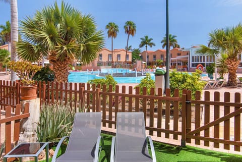 Property building, Living room, Swimming pool
