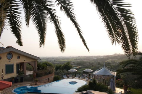 Natural landscape, Pool view, Swimming pool, sunbed