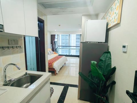 Kitchen or kitchenette, Bedroom