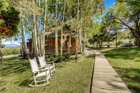 Scenic Mount Sopris View Historic Alpine Cabin! Cabin in Colorado