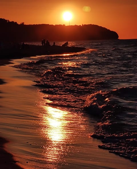 Nearby landmark, Natural landscape, Summer, Beach, Sea view, Sunset