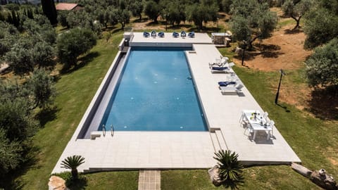 Natural landscape, Bird's eye view, Garden, Pool view, Swimming pool