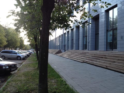 Property building, Neighbourhood, Street view, Parking