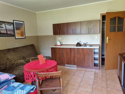 Kitchen or kitchenette, Living room, Seating area