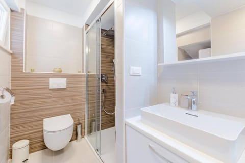 Shower, Toilet, Bathroom, towels