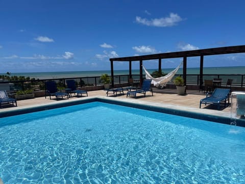 Day, Natural landscape, Pool view, Sea view, sunbed