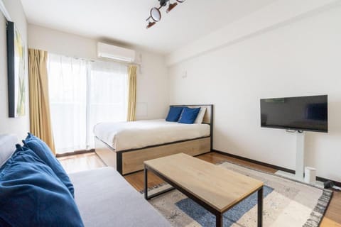 Bed, Bedroom, air conditioner