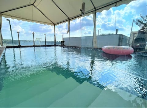 River view, Swimming pool