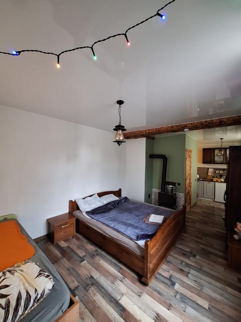 Bed, Living room, Photo of the whole room, Bedroom