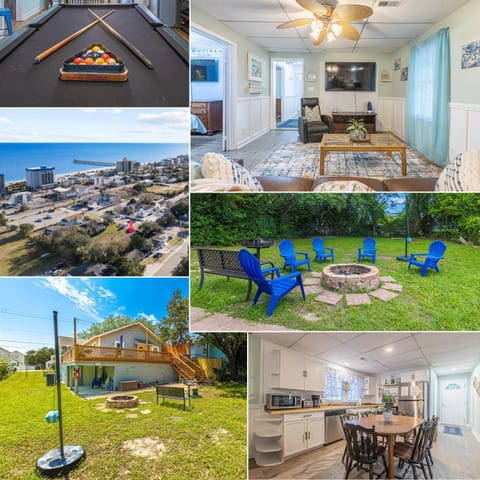 Patio, Neighbourhood, BBQ facilities, Billiard, Garden, TV and multimedia, Balcony/Terrace, Living room, Seating area, Dining area, Evening entertainment, Sea view, fireplace