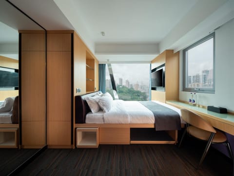 Bed, Photo of the whole room, Bedroom, wardrobe