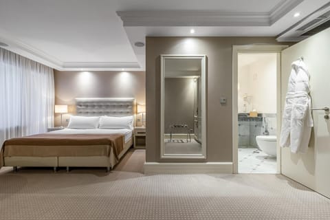 Shower, Toilet, Bed, Bathroom, TV and multimedia, View (from property/room), Photo of the whole room, Decorative detail, Bedroom, internet, locker, room service, towels, air conditioner