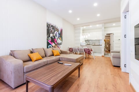 Living room, Seating area, Dining area