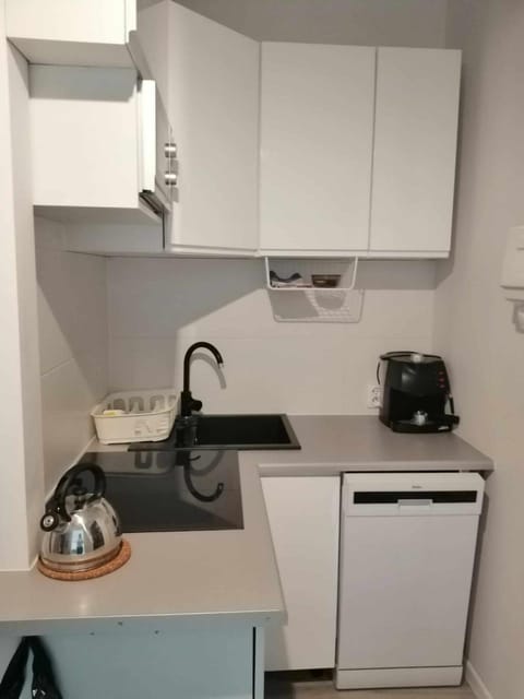 Coffee/tea facilities, Kitchen or kitchenette, dishwasher, minibar, stove