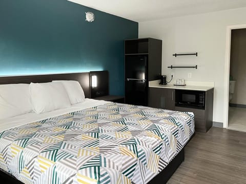 Kitchen or kitchenette, Bedroom