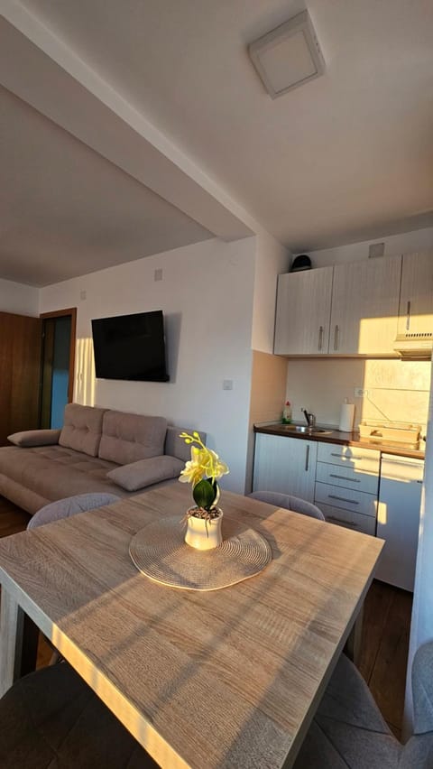 TV and multimedia, Kitchen or kitchenette, Living room, Seating area, Dining area, minibar