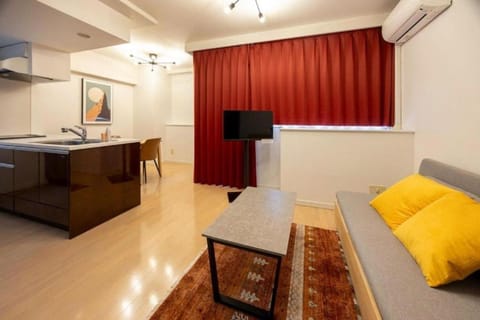 Kitchen or kitchenette, Living room