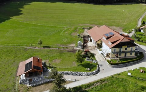 Property building, Spring, Natural landscape, Bird's eye view
