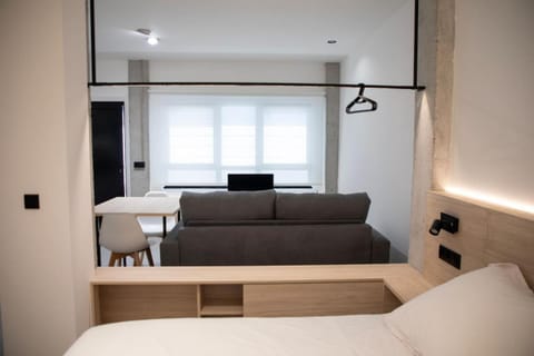 Living room, Seating area, Bedroom