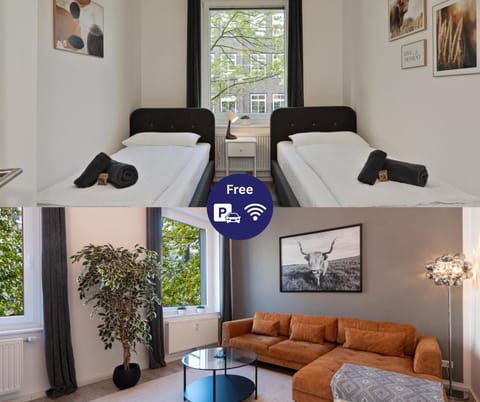 Living room, Seating area, Bedroom, Parking, heating, internet