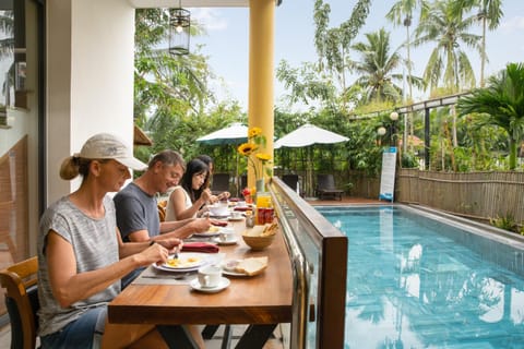 Patio, Day, People, Natural landscape, Food and drinks, Guests, Pool view, Swimming pool, Swimming pool, group of guests