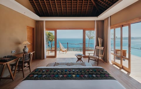 Bedroom, Sea view