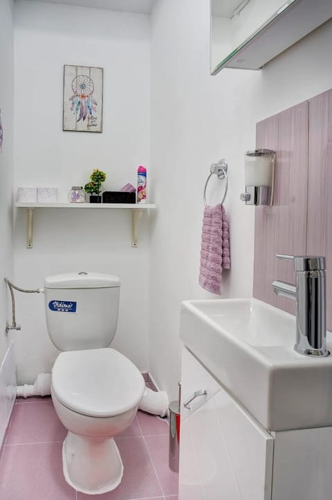 Toilet, Bathroom, towels