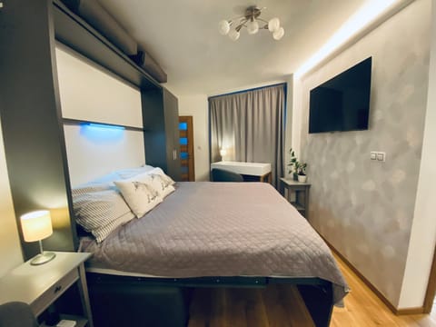 Bed, TV and multimedia