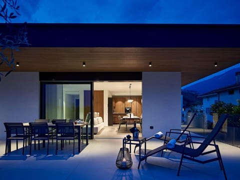 Patio, Night, View (from property/room), Balcony/Terrace, sunbed