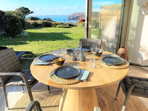 Natural landscape, Dining area, Sea view